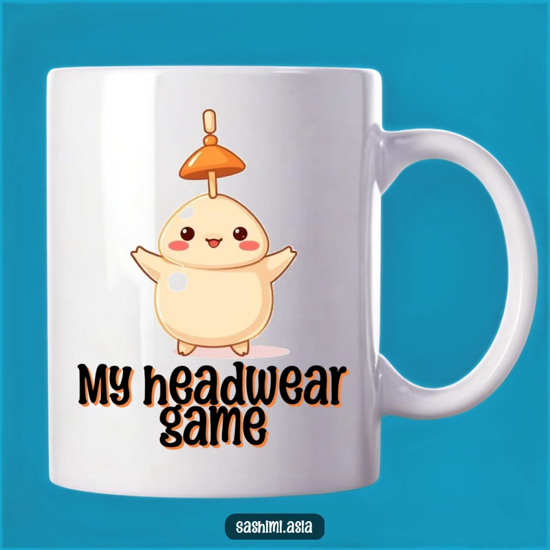 Funny Dumpling Hat Balancing Toothpick Mug - The Perfect Hilarious Gift!