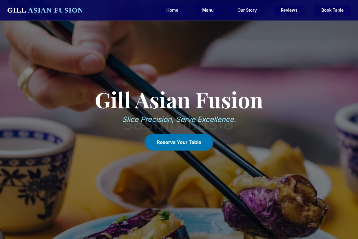 Gill Asian Fusion Food