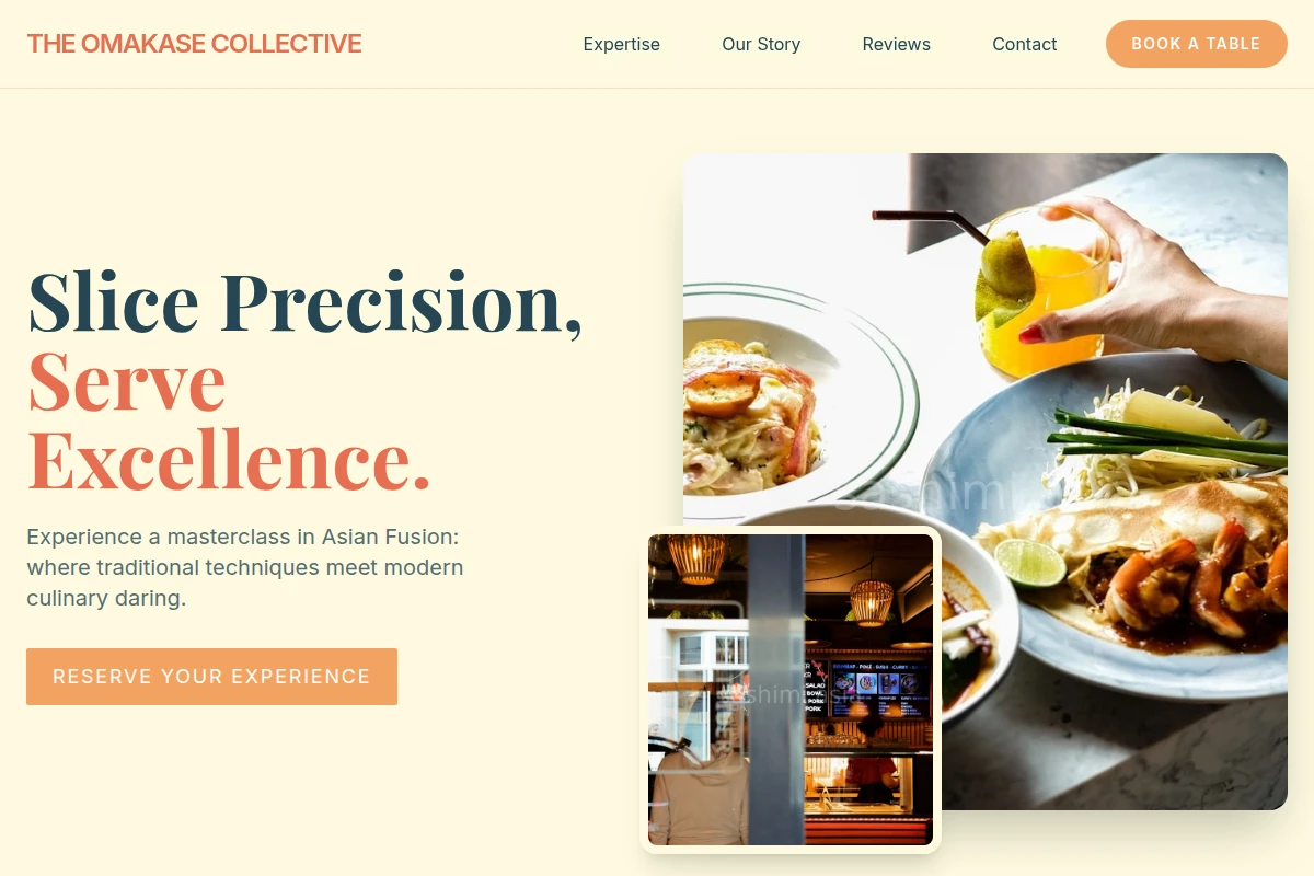 Asian Asian Fusion Food