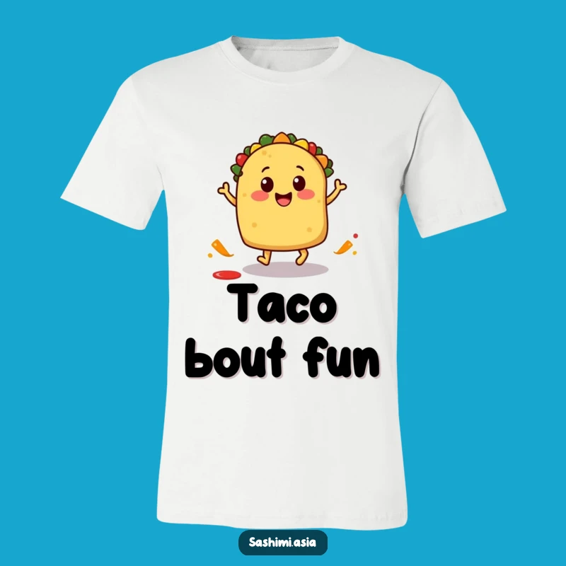Funny Taco T-Shirt: Playful Salsa Hop Tee Gift